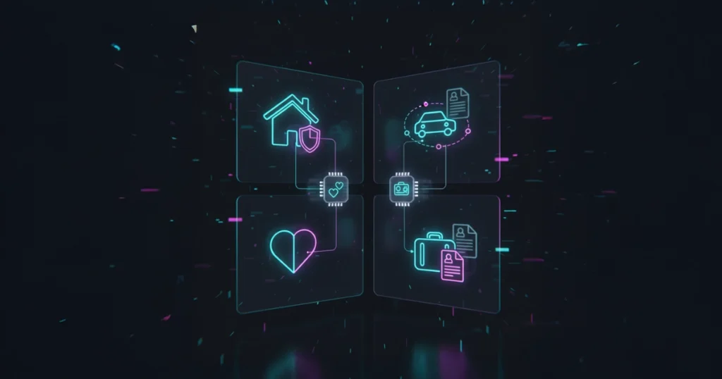 Ejemplo de duplicidad de coberturas en distintos tipos de seguros (hogar, automóvil, salud, vida, etc).