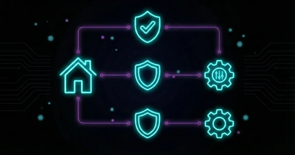 Representación sobre cómo elegir tu seguro de hogar.